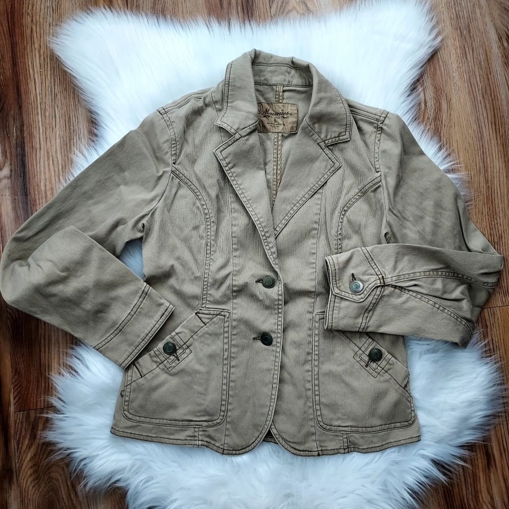 🏷FITTED CORDUROY JACKET